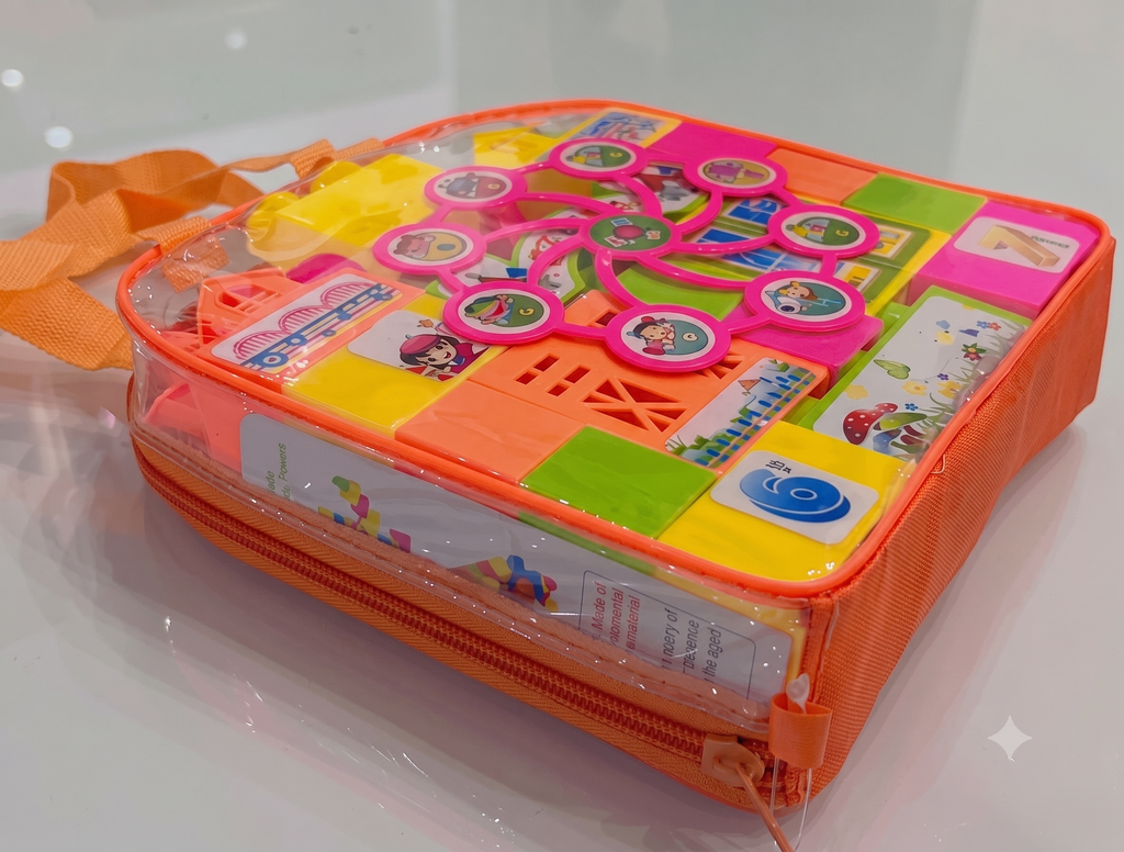 23-Piece Kids Building Blocks