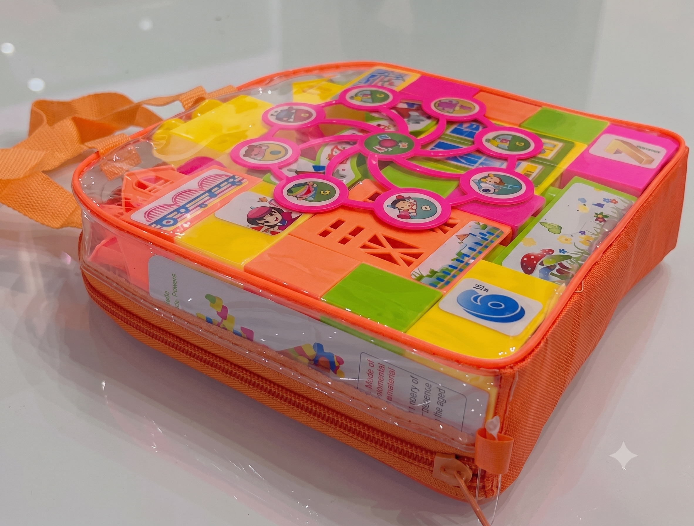 23-Piece Kids Building Blocks